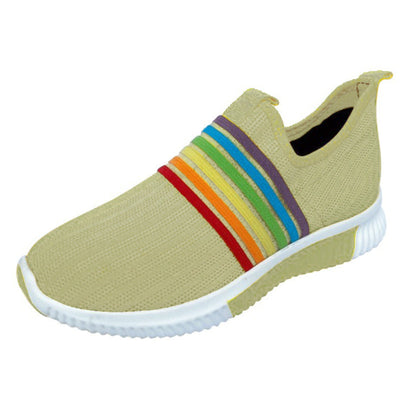 Comfortabele Regenboog Sneakers | Stijlvolle & Kleurrijke Sneakers Voor Modebewuste Dames