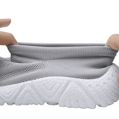 Slide Sok | Heren sneakers zonder veters voor een brede voet