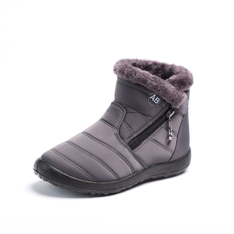 Snow Walk | Luxe warm gevoerde snowboots voor dames met rits