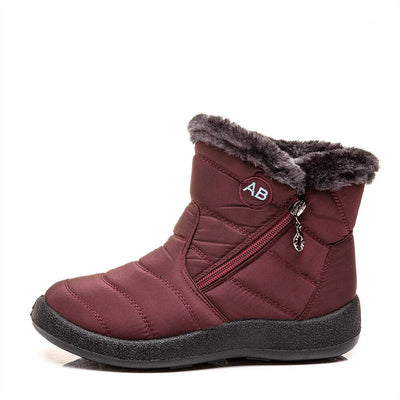 Snow Walk | Luxe warm gevoerde snowboots voor dames met rits